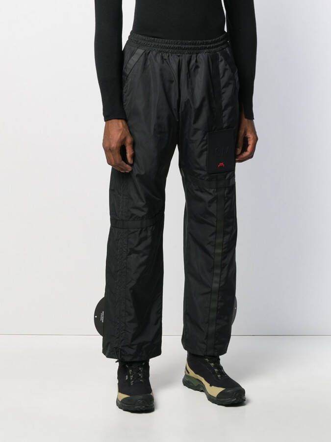 A-COLD-WALL* Broek met logopatch Zwart
