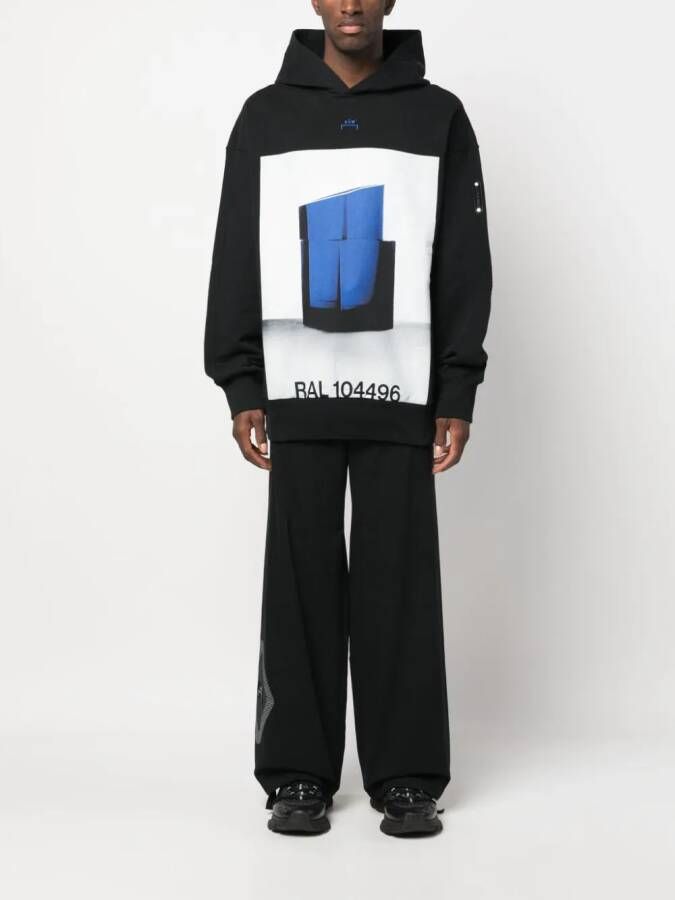 A-COLD-WALL* Broek met wijde pijpen Zwart