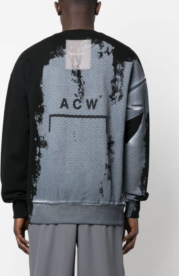 A-COLD-WALL* Sweater met print Zwart