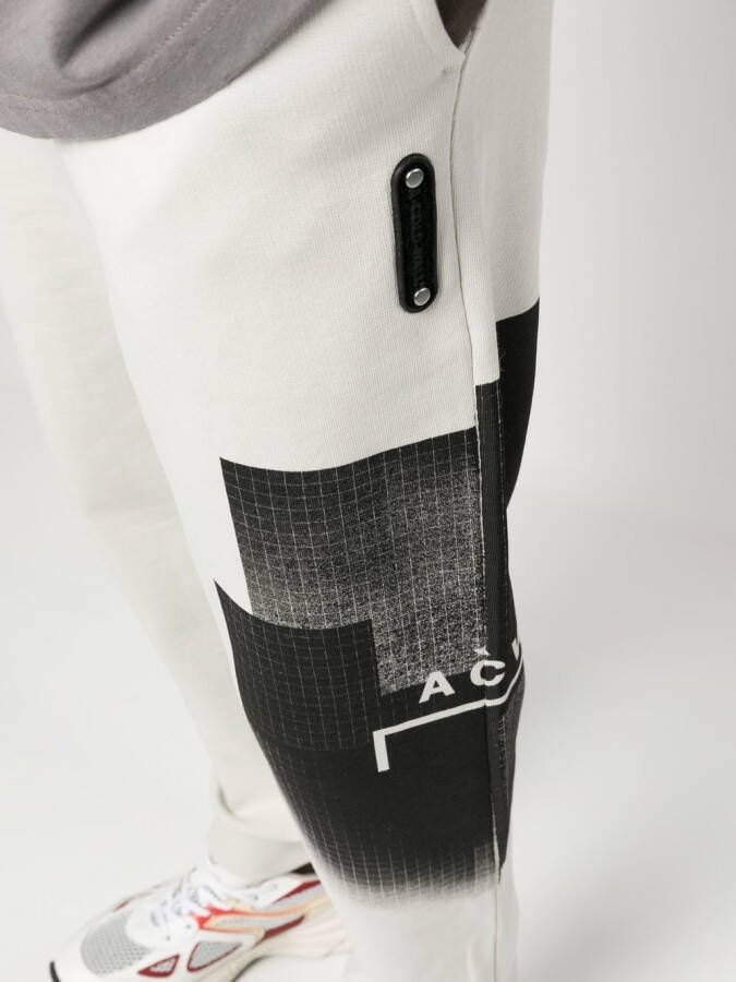 A-COLD-WALL* Trainingsbroek met logoprint Groen