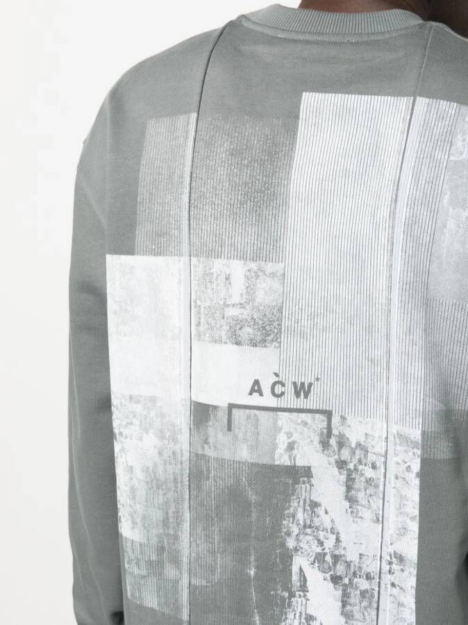 A-COLD-WALL* Brutalist sweater met vlakken Groen