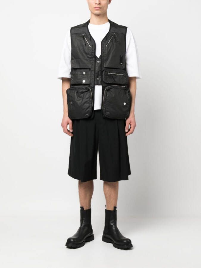 A-COLD-WALL* Katoenen gilet Zwart