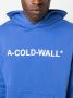 A-COLD-WALL* Hoodie met logoprint Blauw - Thumbnail 5