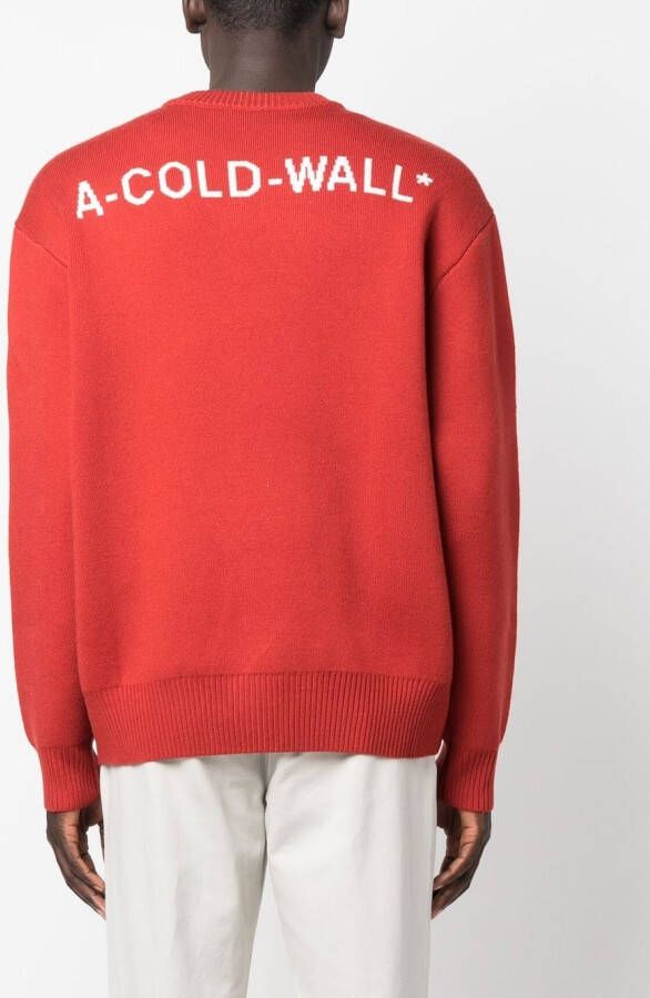 A-COLD-WALL* Sweater met ronde hals Oranje