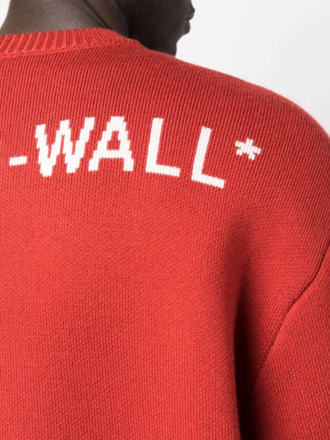 A-COLD-WALL* Sweater met ronde hals Oranje