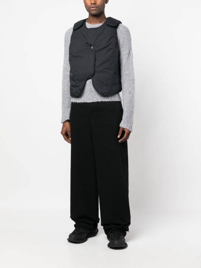 A-COLD-WALL* Asymmetrische bodywarmer Zwart