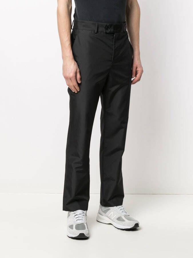 A-COLD-WALL* Gekreukte pantalon Zwart