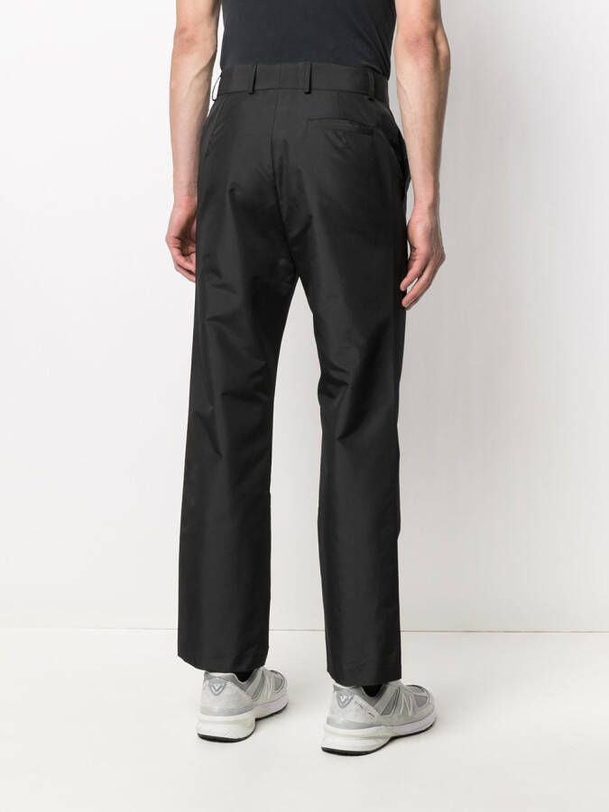 A-COLD-WALL* Gekreukte pantalon Zwart