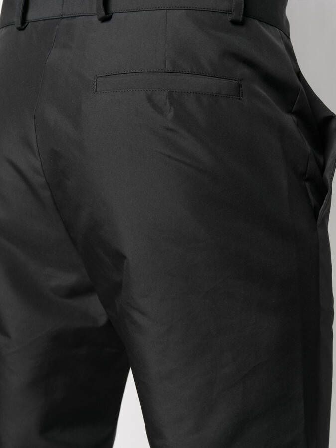 A-COLD-WALL* Gekreukte pantalon Zwart