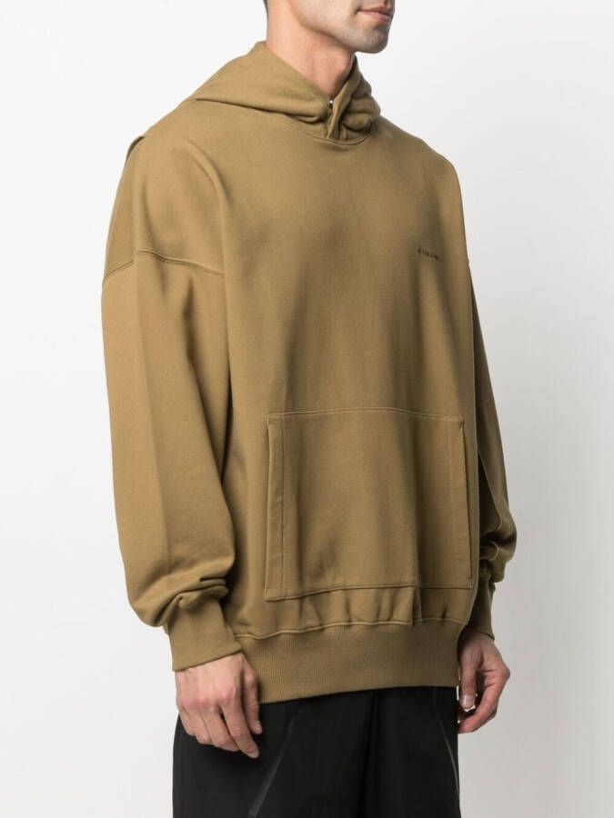 A-COLD-WALL* Hoodie met geborduurd logo Groen