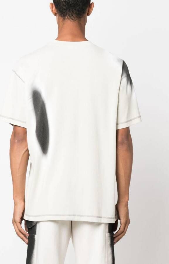 A-COLD-WALL* T-shirt met print Beige