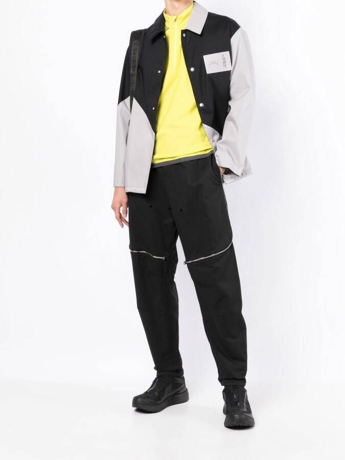 A-COLD-WALL* Jack met colourblocking Zwart