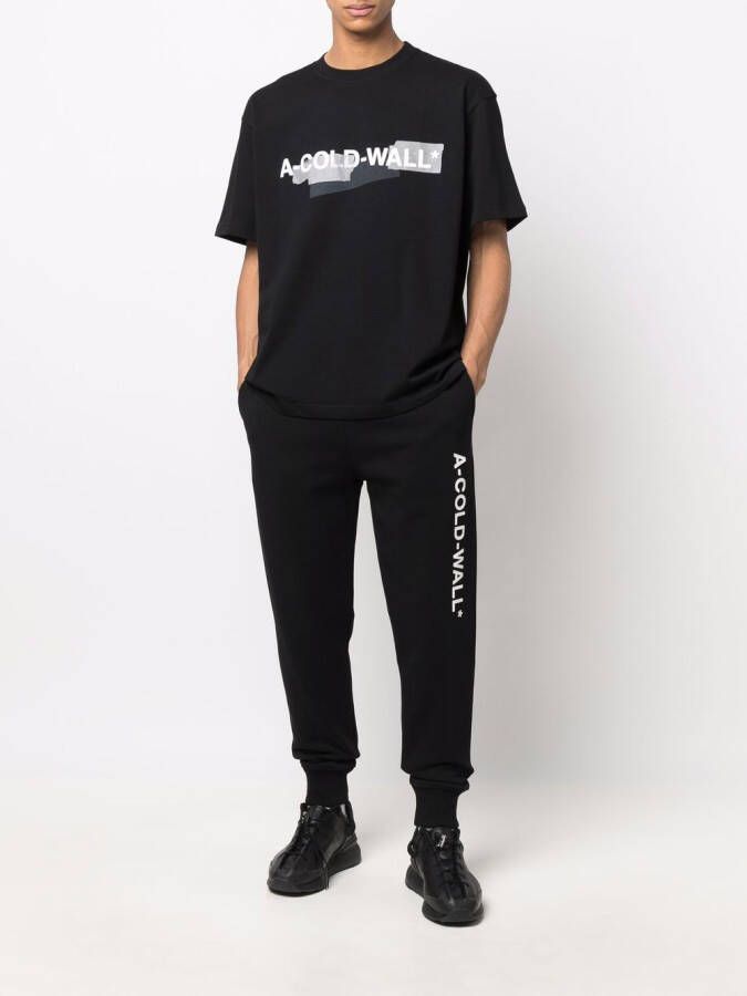 A-COLD-WALL* Joggingbroek met logoprint Zwart