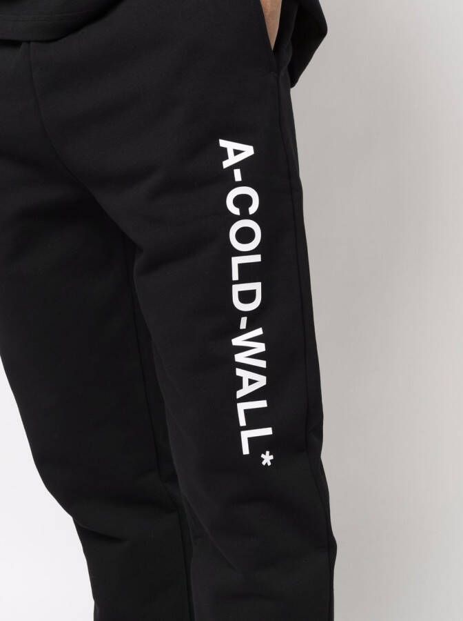 A-COLD-WALL* Joggingbroek met logoprint Zwart