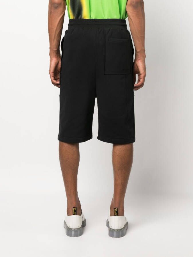 A-COLD-WALL* Bermuda shorts met logopatch Zwart