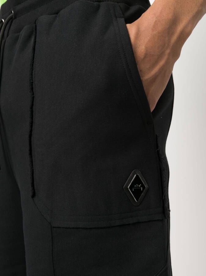 A-COLD-WALL* Bermuda shorts met logopatch Zwart