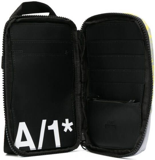 A-COLD-WALL* Messengertas met logopatch Grijs