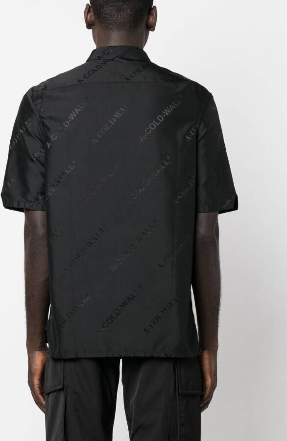 A-COLD-WALL* Overhemd met logoprint Zwart