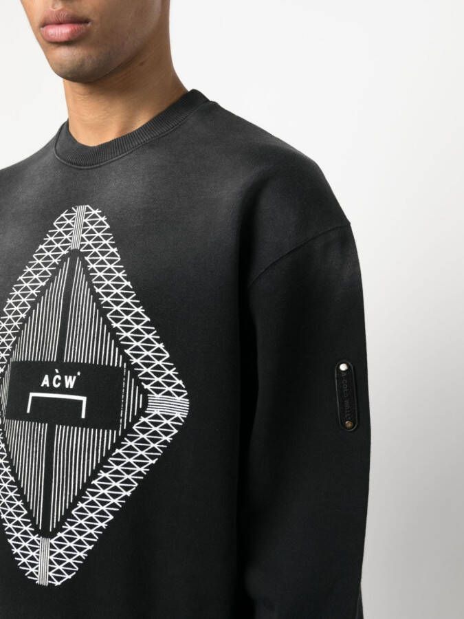 A-COLD-WALL* Sweater met logoprint Zwart