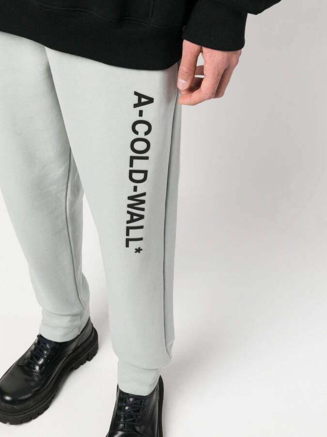 A-COLD-WALL* Trainingsbroek met logoprint Groen