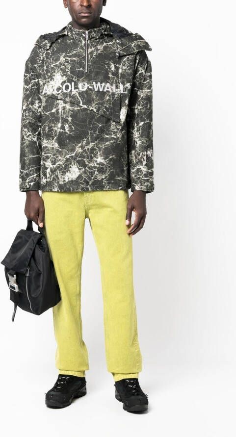 A-COLD-WALL* Pullover jack met print Groen