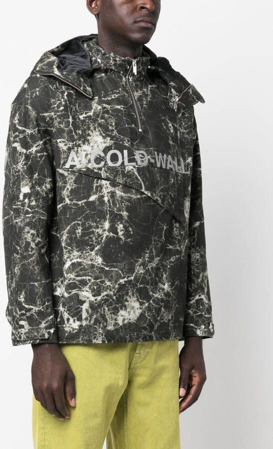 A-COLD-WALL* Pullover jack met print Groen