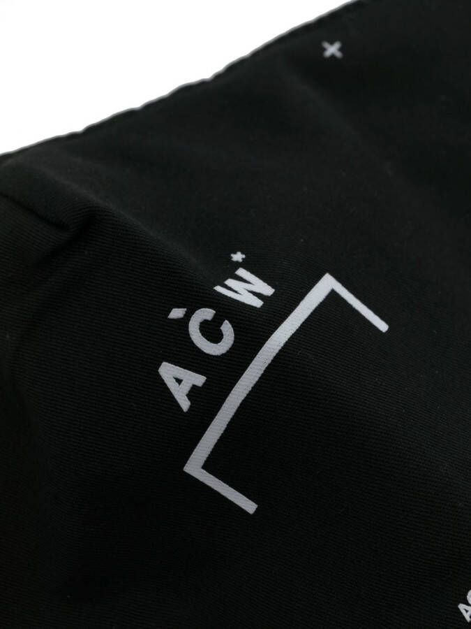 A-COLD-WALL* Mondkapje met logoprint Zwart
