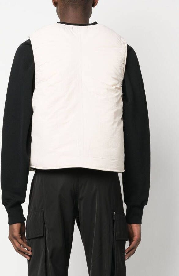 A-COLD-WALL* Gilet met ronde hals Beige