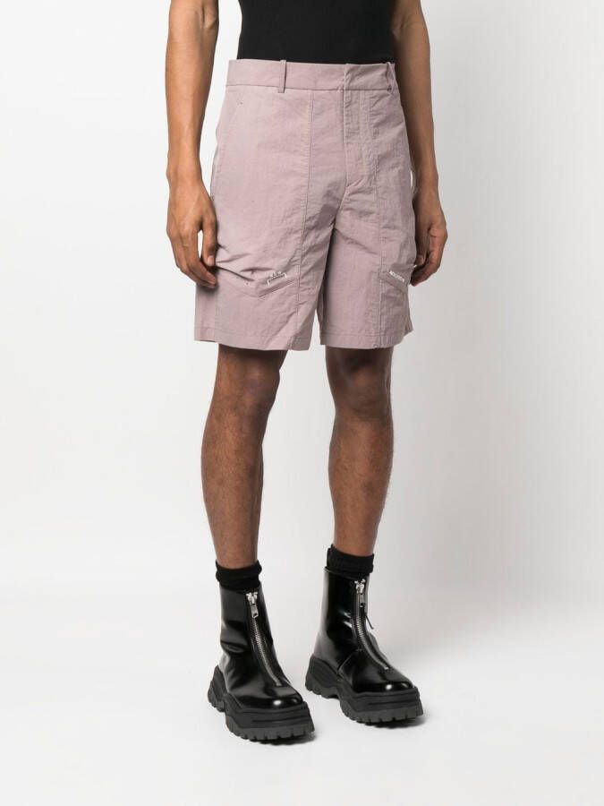 A-COLD-WALL* Shorts met logoprint Paars