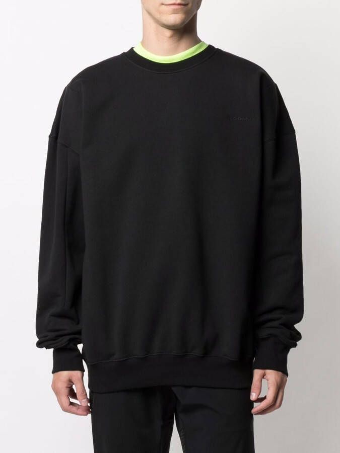 A-COLD-WALL* Sweater met logopatch Zwart