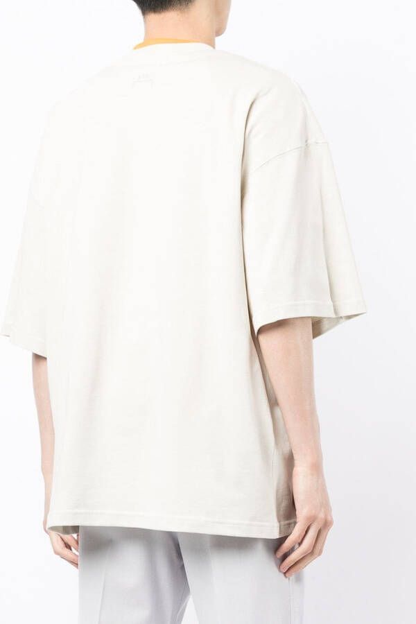 A-COLD-WALL* T-shirt met logoprint Beige