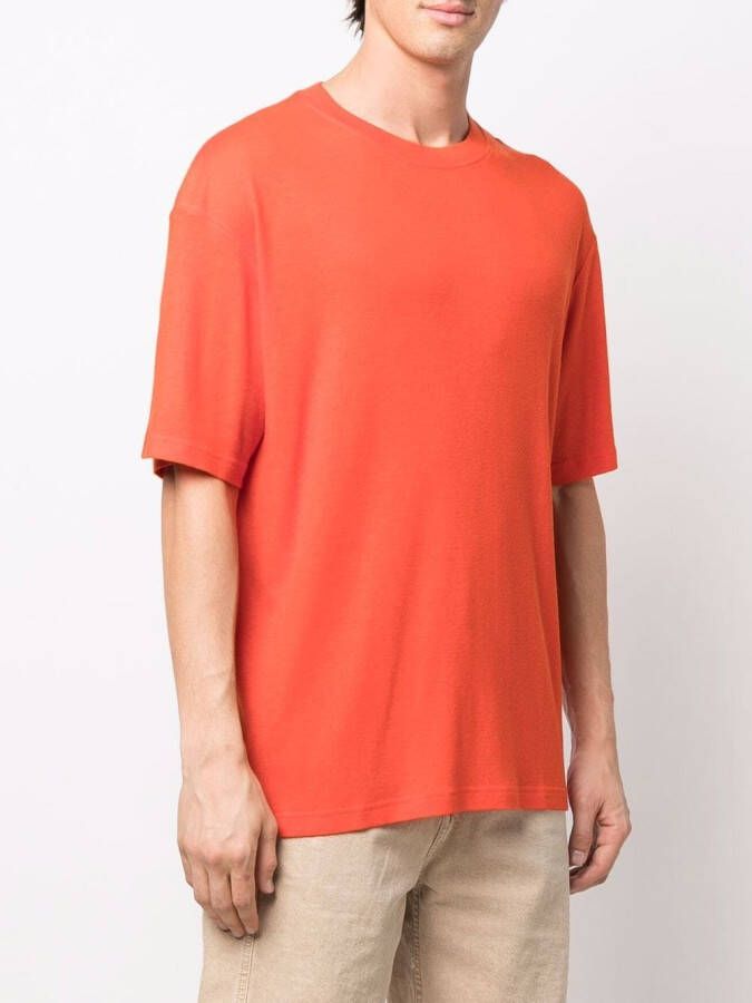 A-COLD-WALL* T-shirt met logoprint Oranje