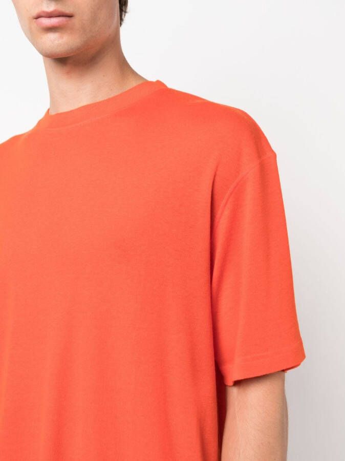 A-COLD-WALL* T-shirt met ronde hals Oranje