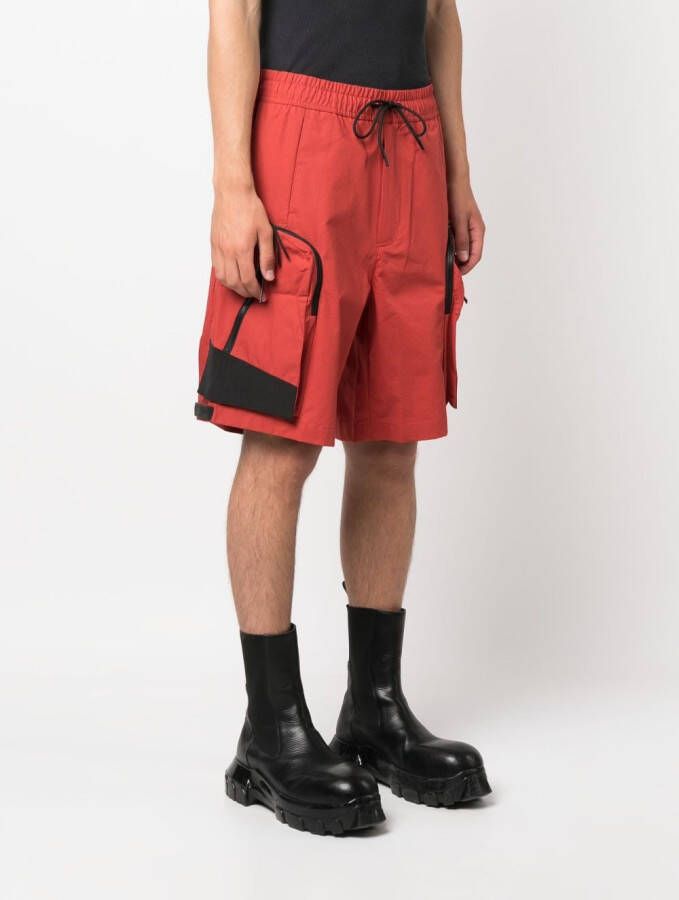 A-COLD-WALL* Tech shorts Rood