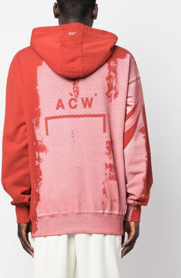 A-COLD-WALL* Sweater met tie-dye print Rood