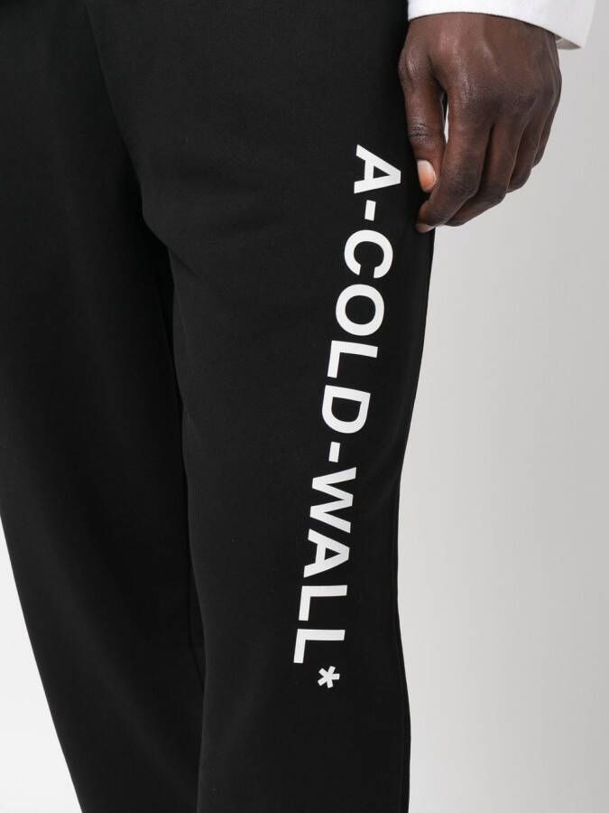 A-COLD-WALL* Trainingsbroek met logoprint Zwart