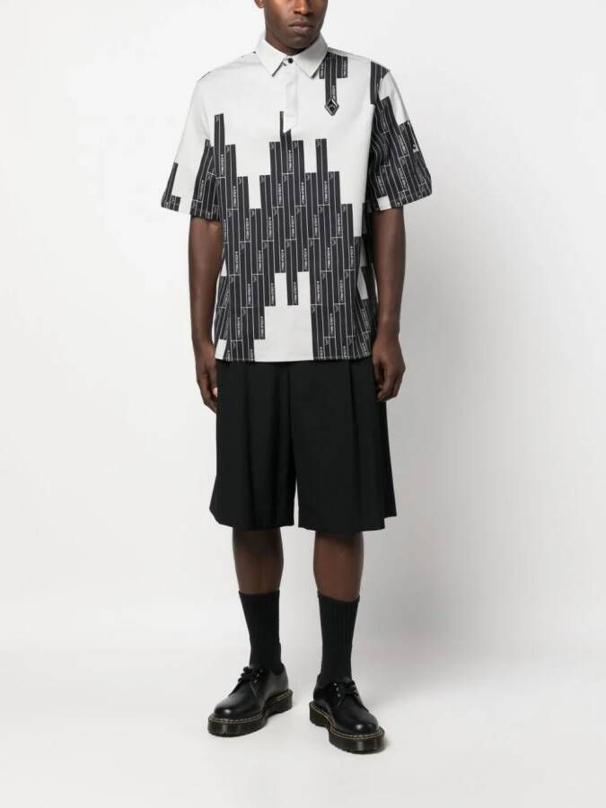 A-COLD-WALL* Poloshirt met monogram Grijs