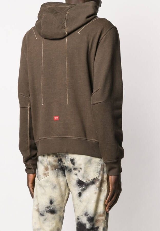 A-COLD-WALL* x hoodie met logo Bruin
