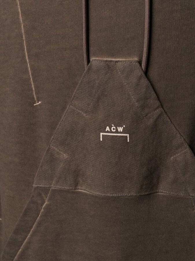A-COLD-WALL* x hoodie met logo Bruin