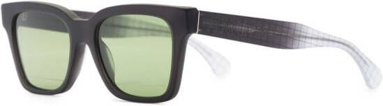A-COLD-WALL* x Retrosuperfuture Caro zonnebril met vierkant montuur Zwart
