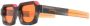 A-COLD-WALL* x Retrosuperfuture Caro zonnebril met vierkant montuur Oranje - Thumbnail 2