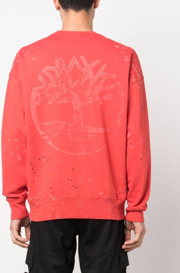 A-COLD-WALL* x Timberland sweater met ronde hals Rood