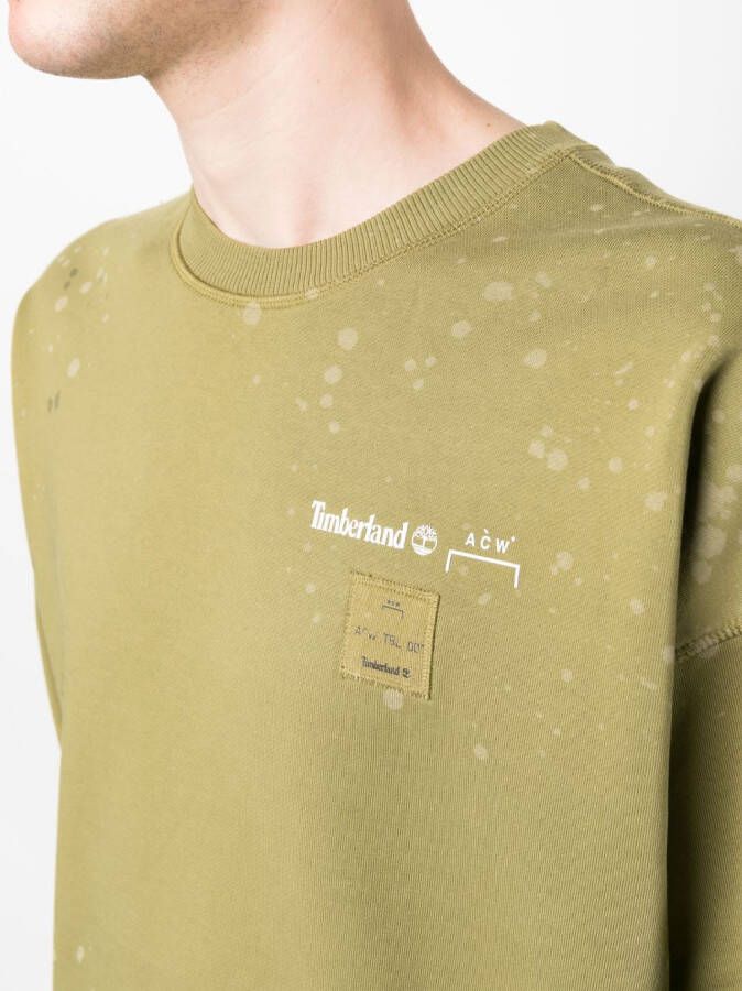 A-COLD-WALL* x Timberland sweater met vervaagd effect Groen