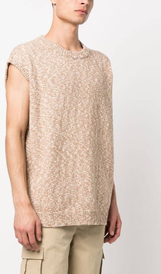 A Kind of Guise Gebreid hemd Beige