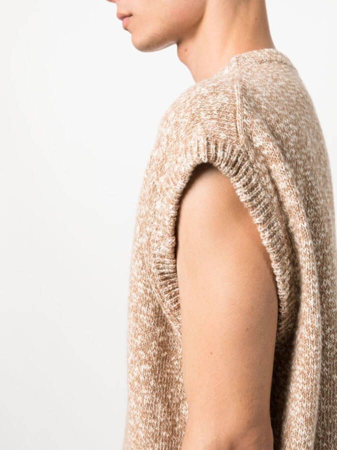 A Kind of Guise Gebreid hemd Beige