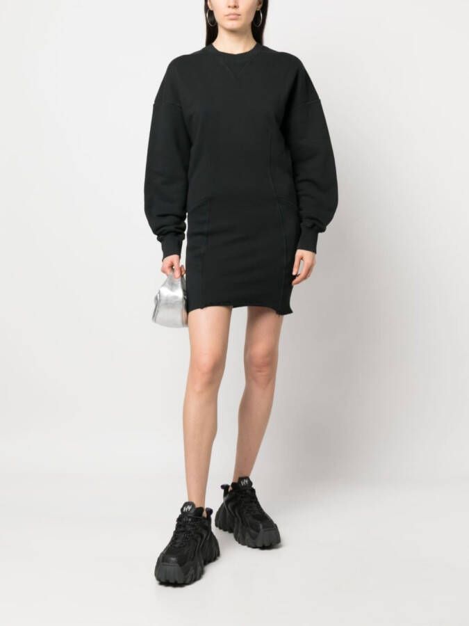 A Paper Kid Sweaterjurk Zwart