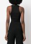 A. ROEGE HOVE Tanktop met hoge hals Zwart - Thumbnail 4