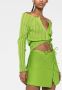 A. ROEGE HOVE Gebreide mini-rok Groen - Thumbnail 3