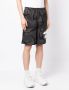 AAPE BY *A BATHING APE Bermuda shorts met print Zwart - Thumbnail 3
