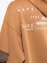 AAPE BY *A BATHING APE Hoodie met logoprint Bruin - Thumbnail 5